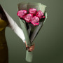 5 фиолетовых роз